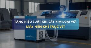 ung dung cua may nen khi truc vit trong nganh cat laser 1